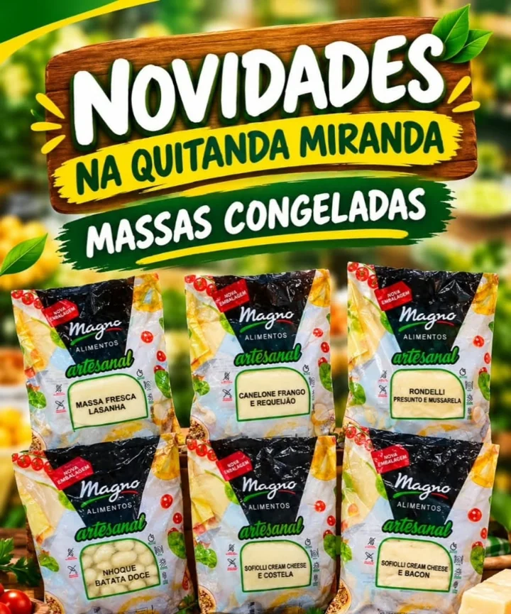 NOVIDADES NA QUITANDA MIRANDA! — publicação oficial da Quitanda Miranda