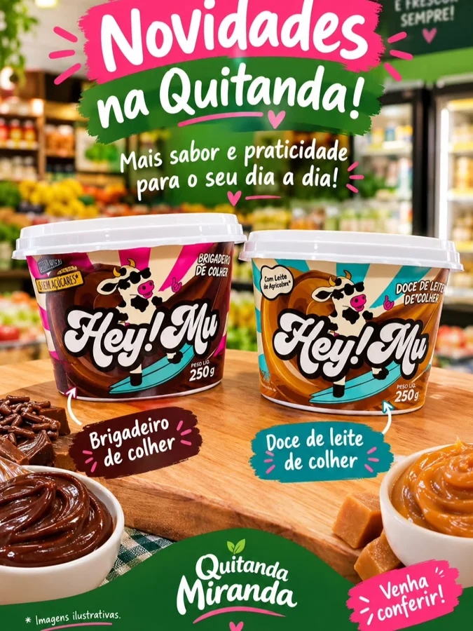 NOVIDADES NA QUITANDA MIRANDA! — publicação oficial da Quitanda Miranda