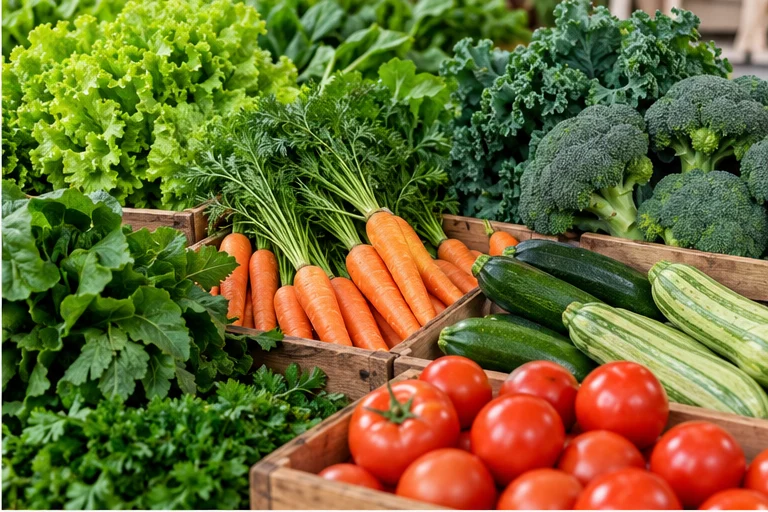 Verduras e legumes em Bauru — imagem ilustrativa de alimentos
